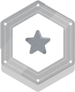 Silver partner tier badge